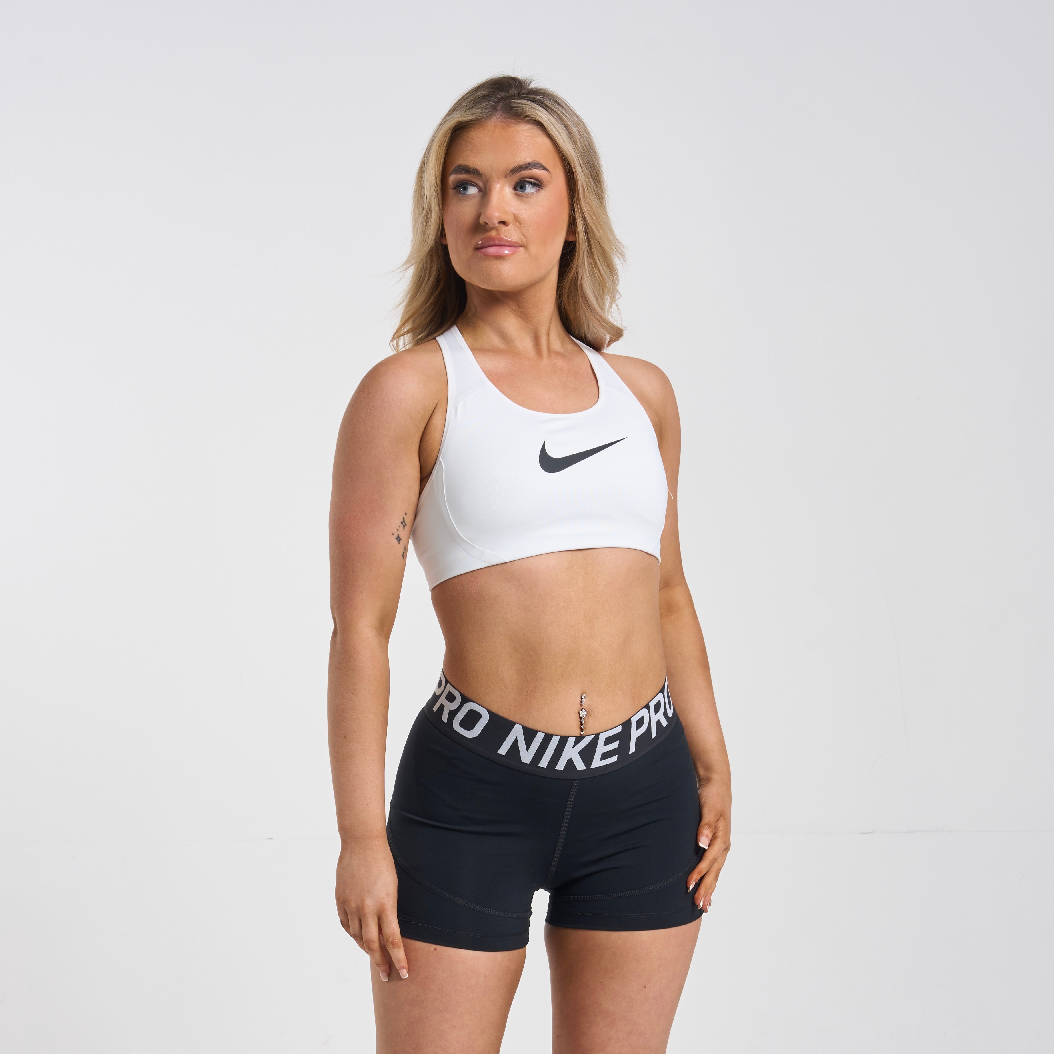 Nike Tick Sports Bra White (Women)
