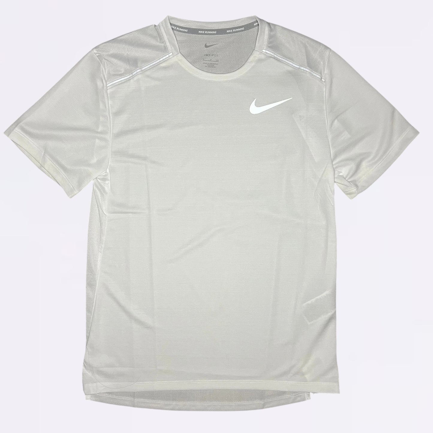 Nike Miler & Challenger Set - Tee & Shorts - White / Black