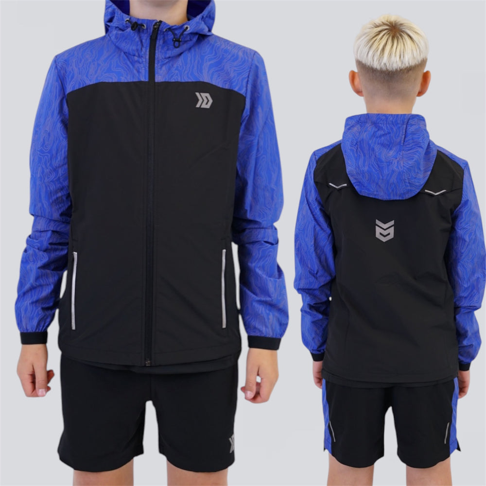 DASH Aura Set - Windrunner & Shorts - Blue (Junior)