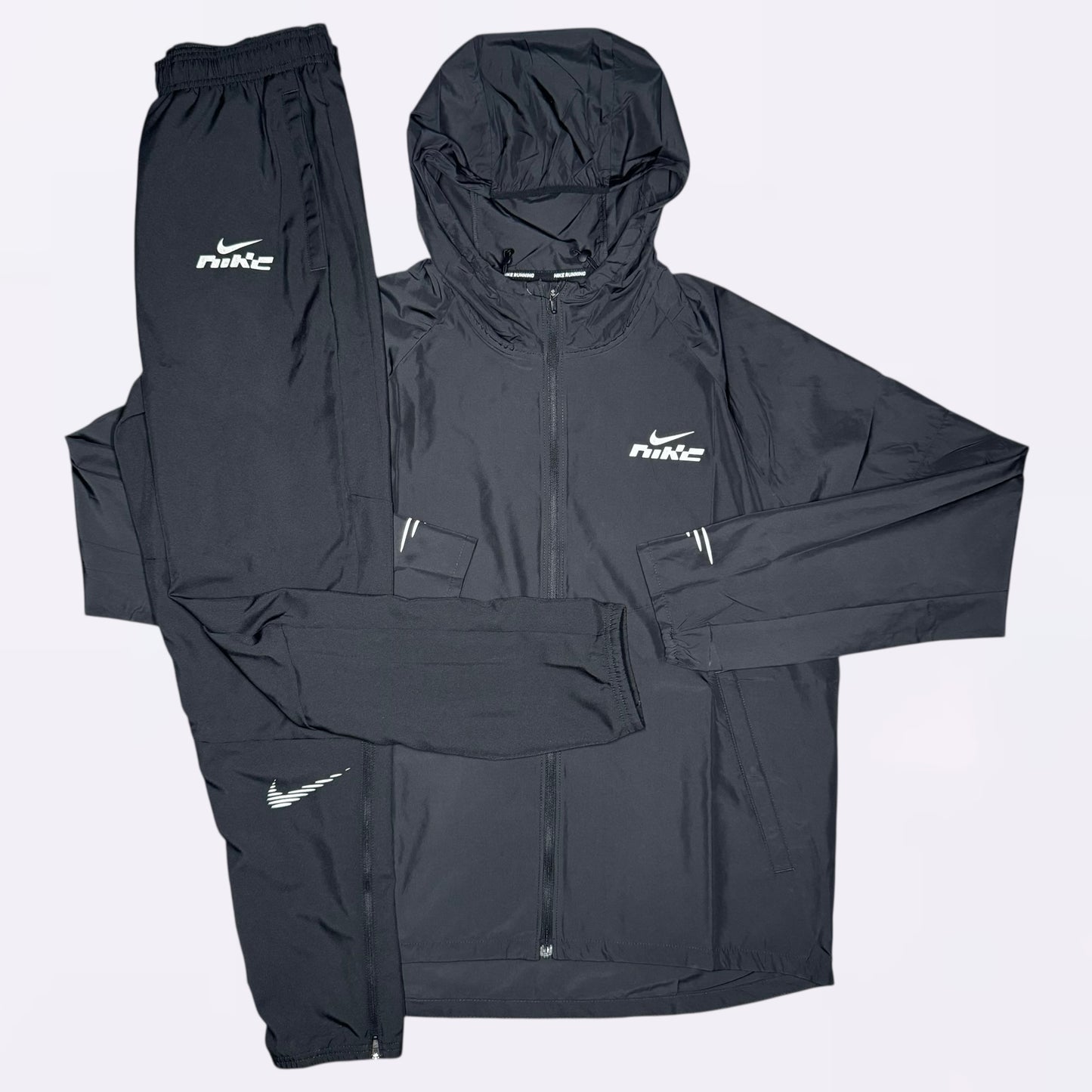 Nike Flash Tracksuit - Black