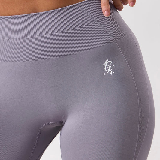 GymKing Power Lightweight Seamless Legging - Dusky Purple