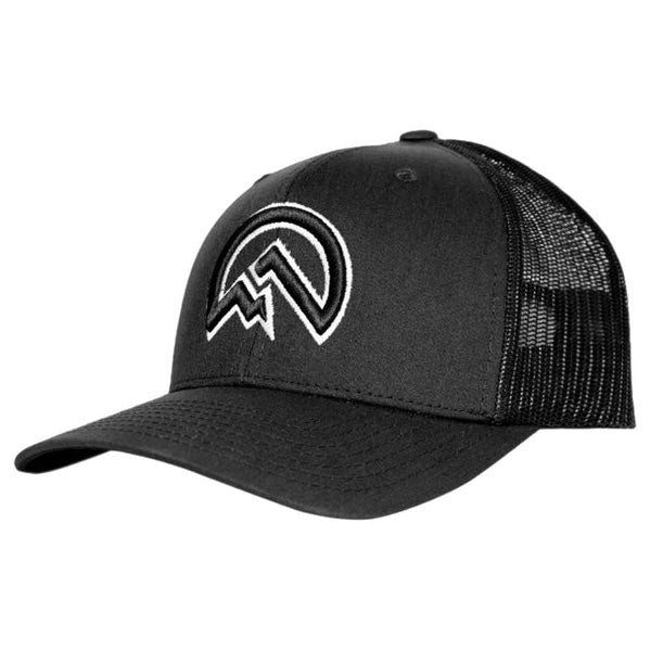 Flux Logo Cap - Black / Black