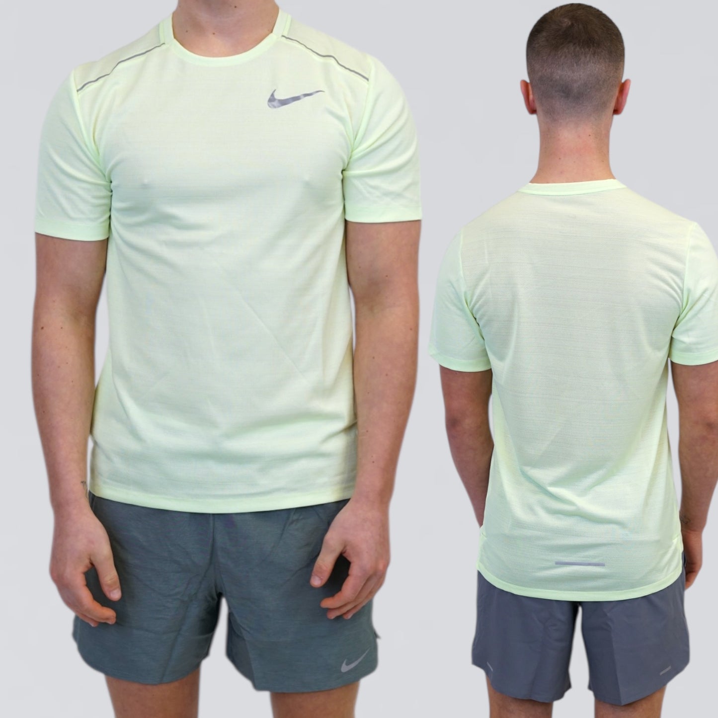 Nike Miler & Challenger Set - Barely Volt / Grey