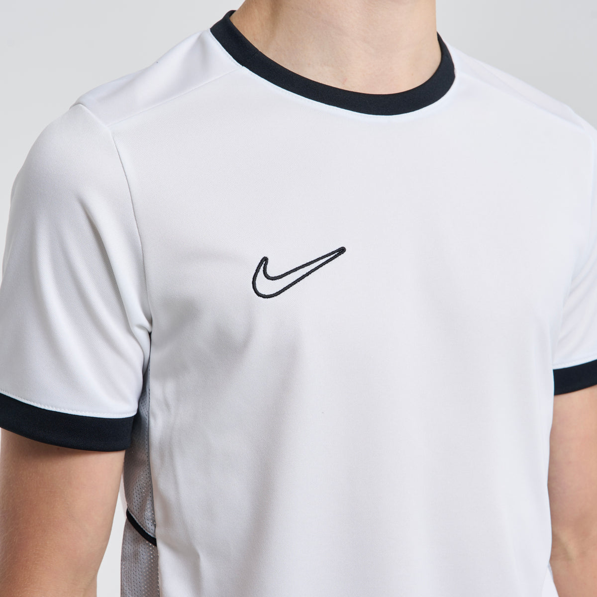 Nike Academy Tee White Black (Junior)