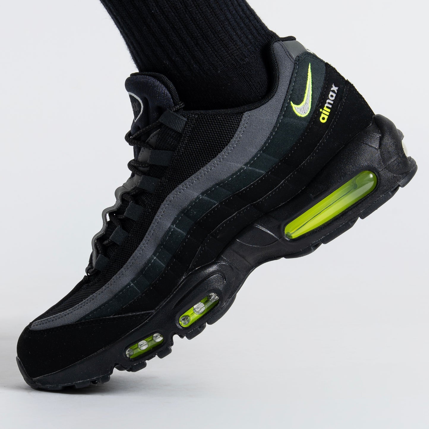 Nike Air Max 95 Black Neon Swoosh