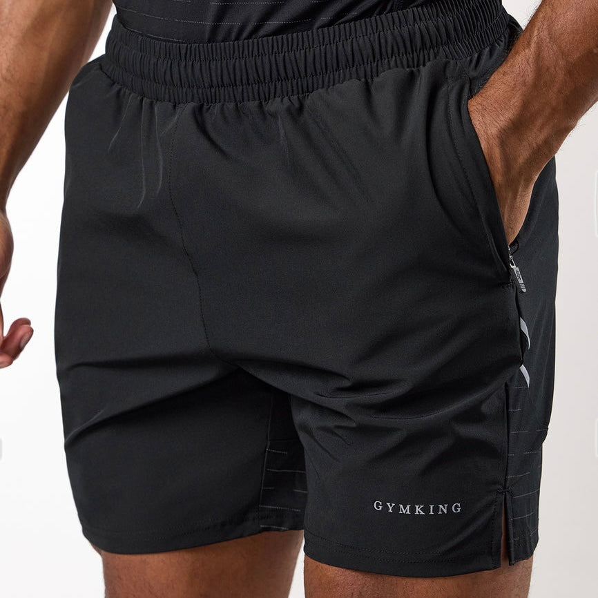 GymKing Stamina Performance Short - Black