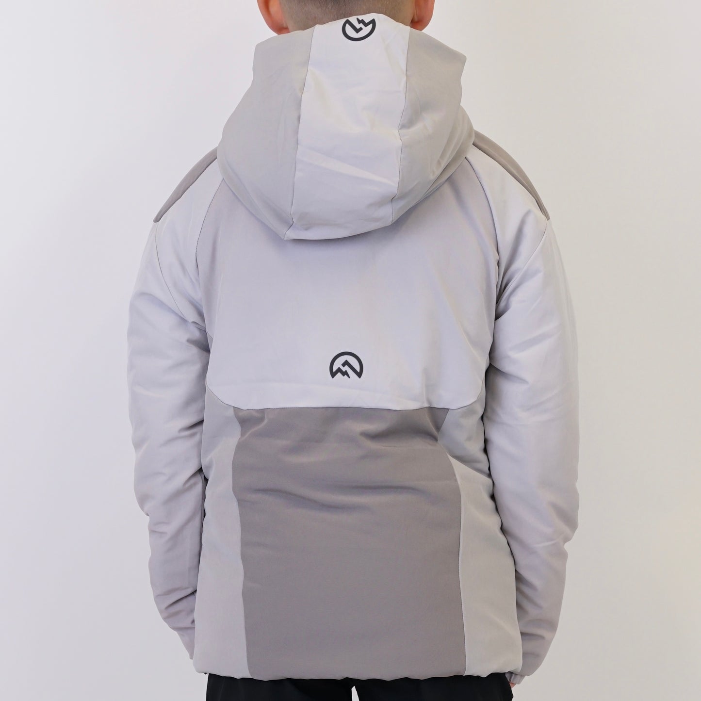 Flux Thermal Padded & Running Set - Dark Grey / Light Grey (Junior)