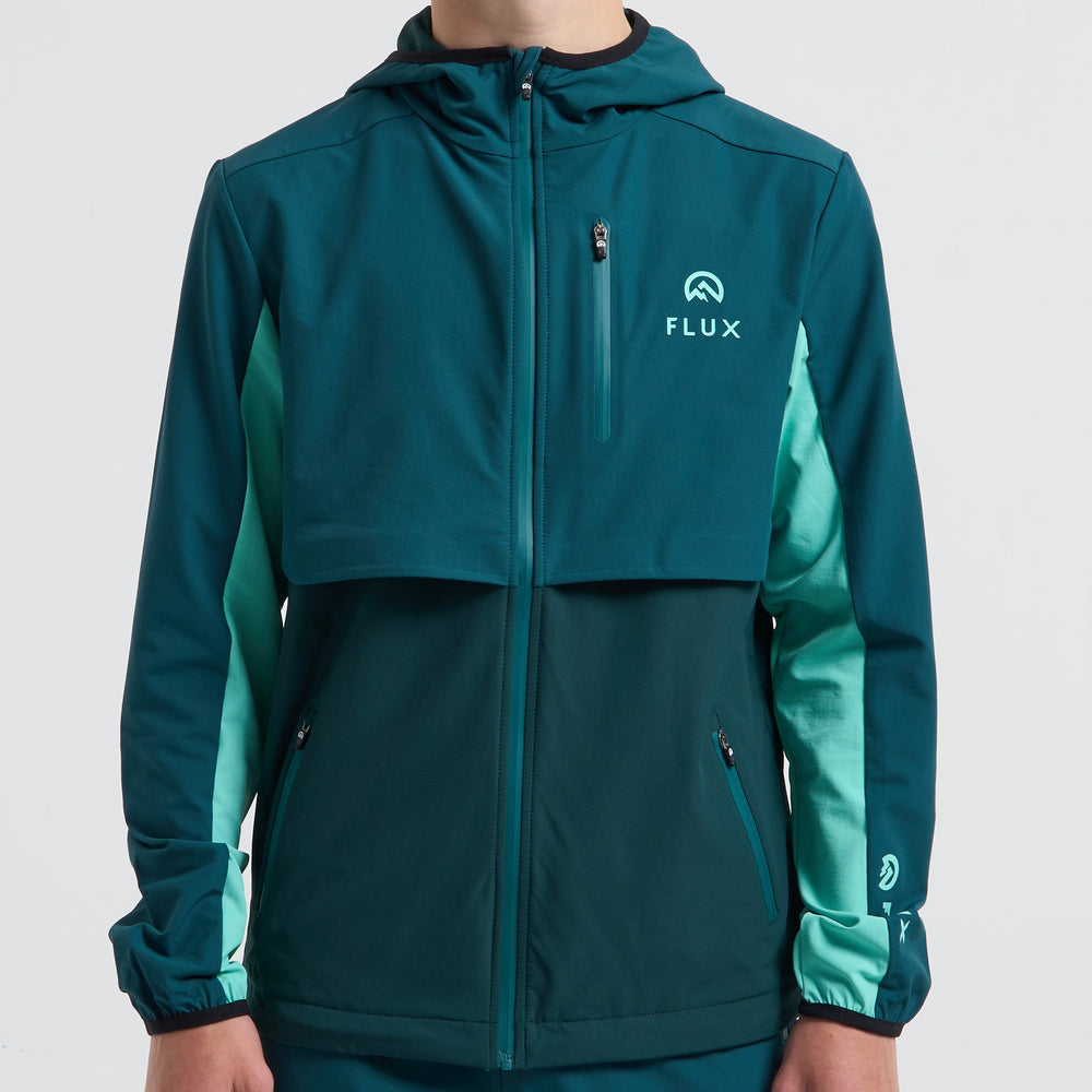 Flux Versatility Jacket - Jungle Green (Junior)