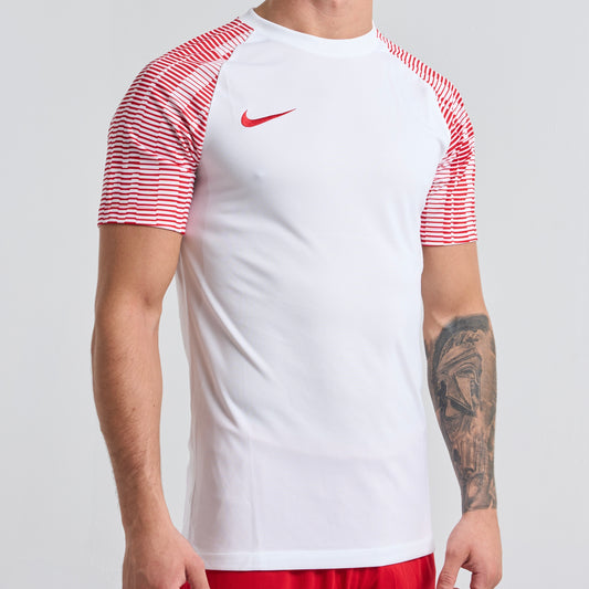 Nike Dri-Fit Academy Tee - Red / White