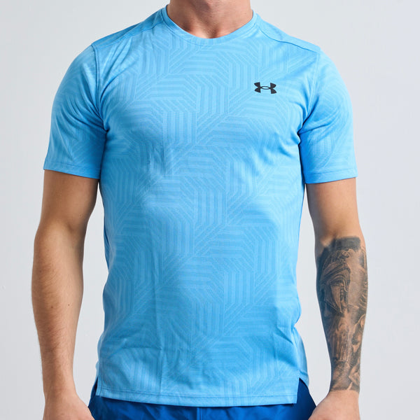 Under Armour Vent Geotessa Tee - Sky Blue