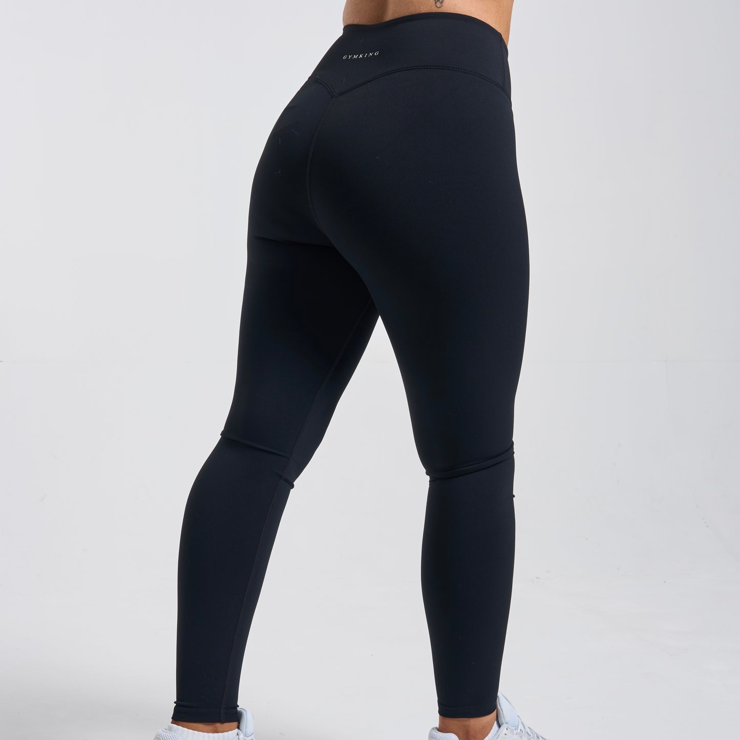 Gym King 365 Half Zip & Leggings  Set - Black