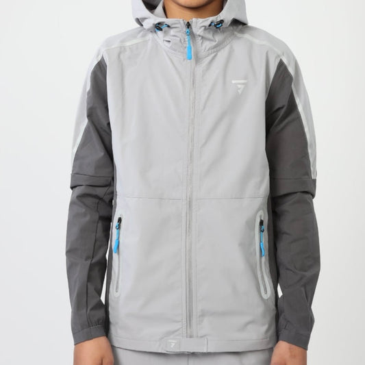 GRIID Reflect Jacket (Junior) - Grey / Blue