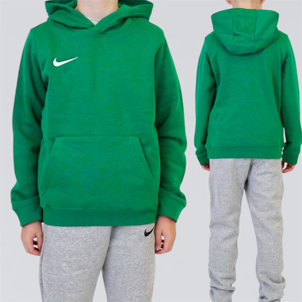 Nike Park Hoodie & Joggers Set - Green / Grey (Junior)
