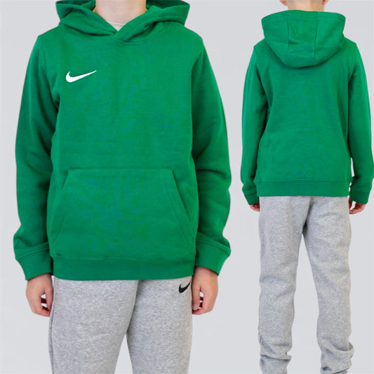 Nike Park Hoodie & Joggers Set - Green / Grey (Junior)
