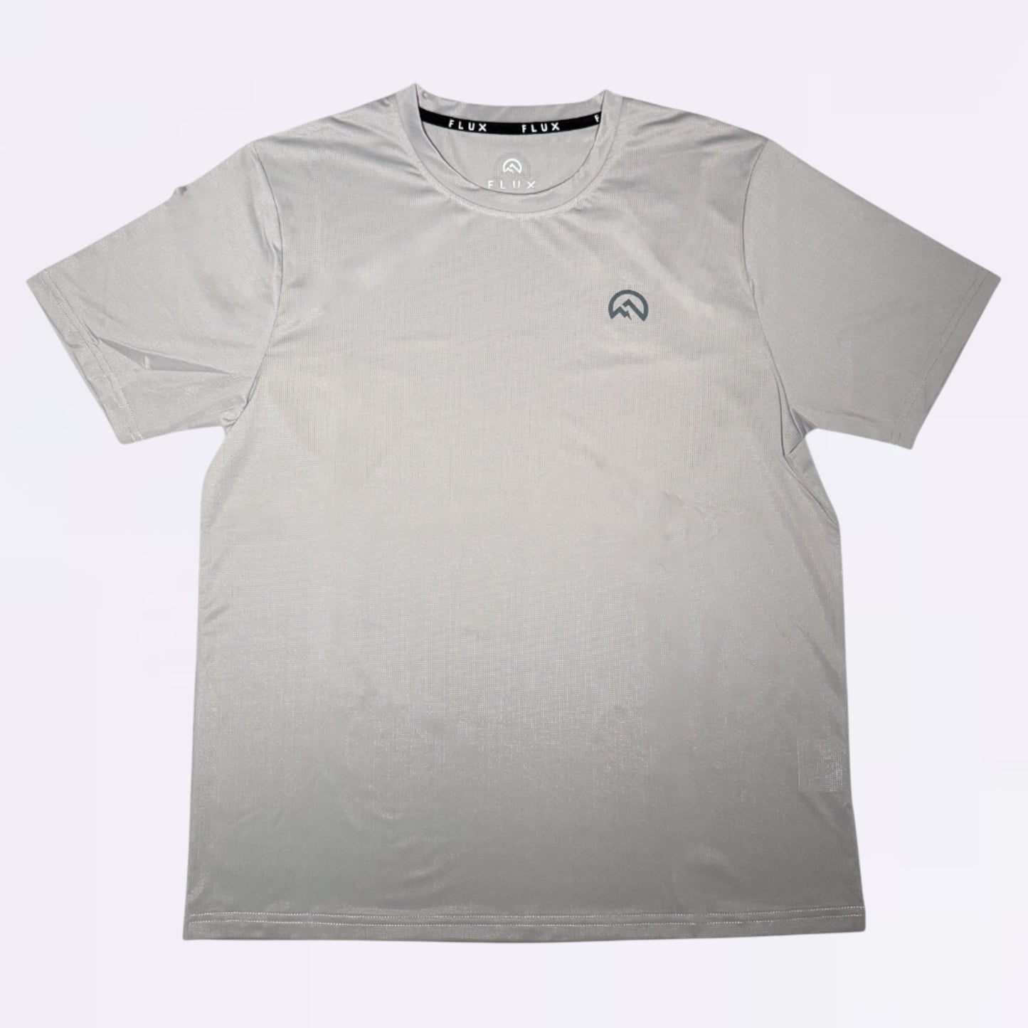 Flux Logo Tee - Light Grey  (Junior)