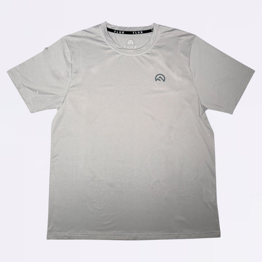Flux Logo Tee - Light Grey