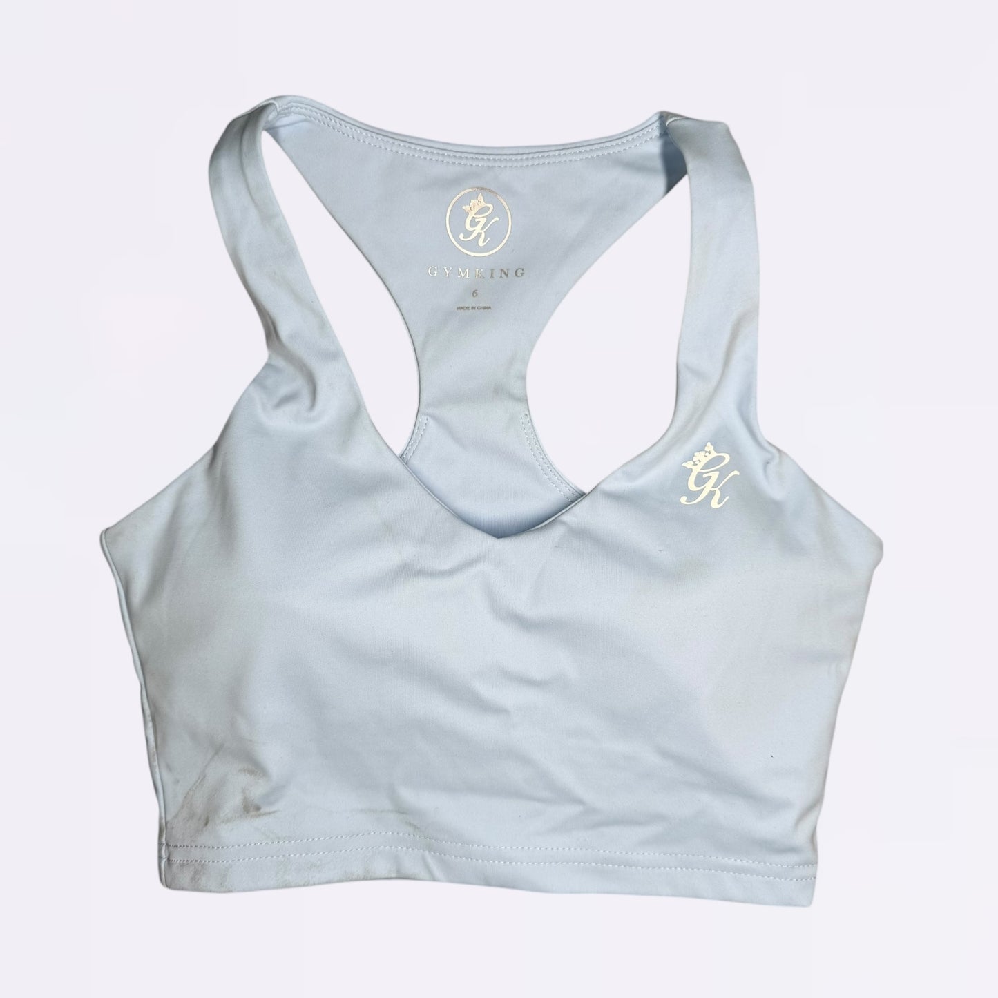 Gym King 365 V-Neck Tank - Hydrangea Blue (Damaged)