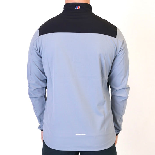 Berghaus Terrain Half Zip - Light Grey / Black