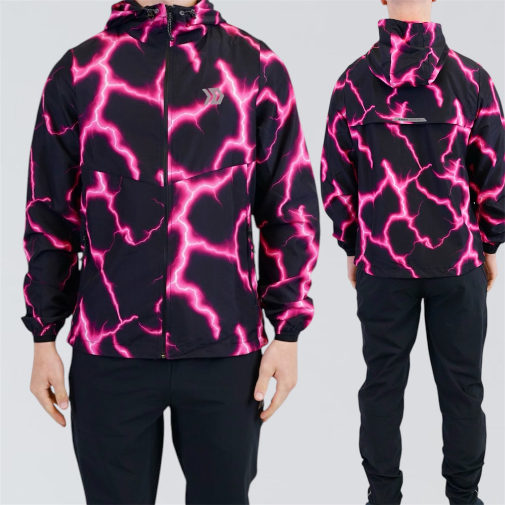 DASH Lightning Set - Windrunner & Joggers - Pink / Black
