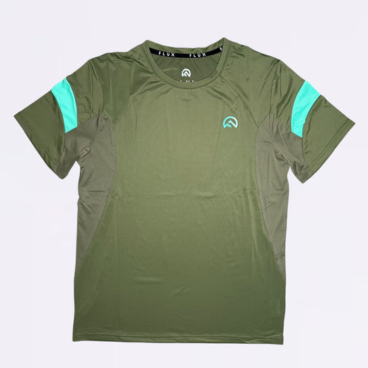 Flux Curve Tee - Sage  (Junior)