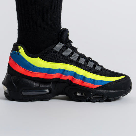 Nike Air Max 95 Black Multicolour Neon (Junior)