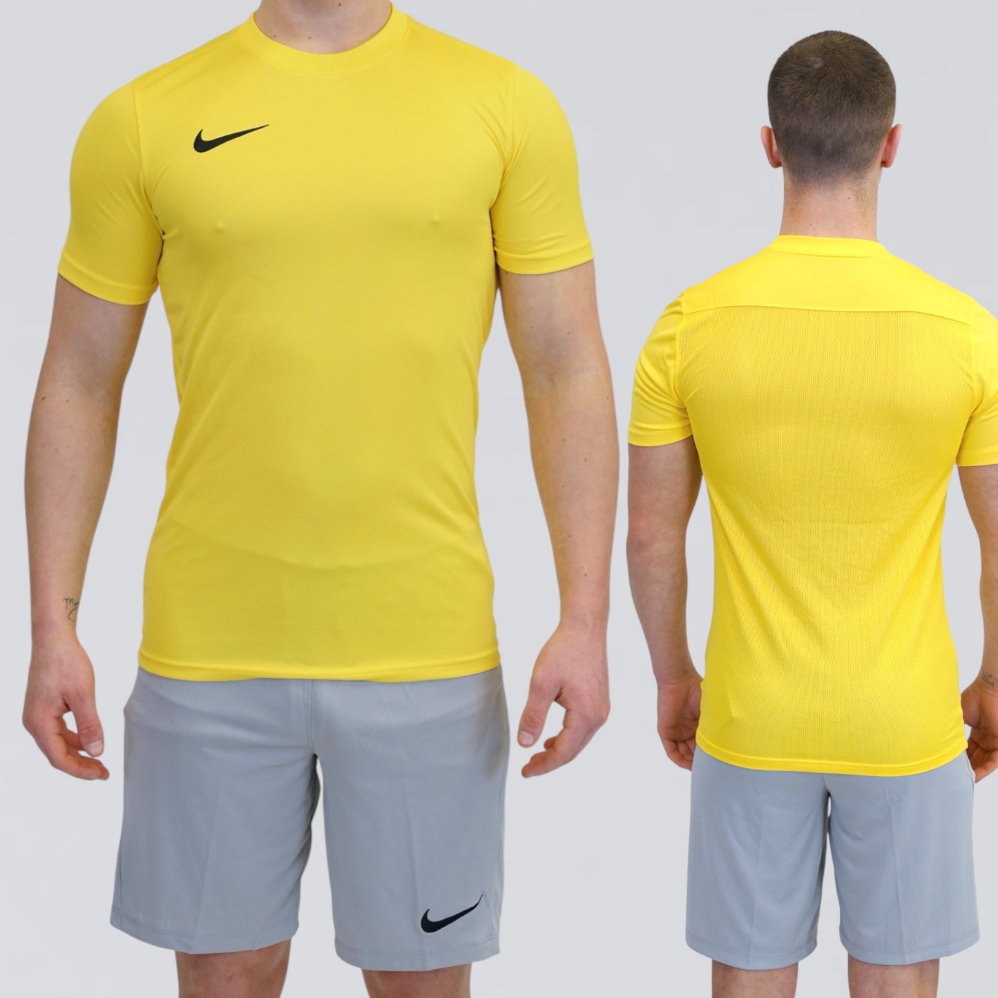 Nike Dri Fit Set - Yellow / Grey