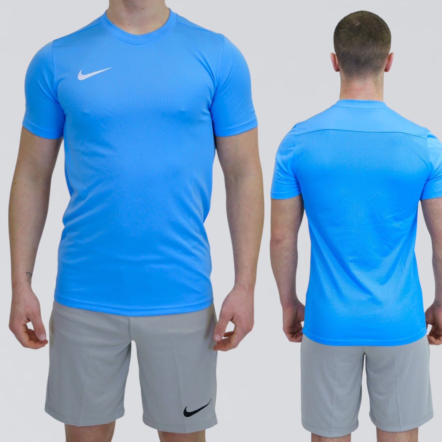 Nike Dri Fit Set - University Blue / Grey