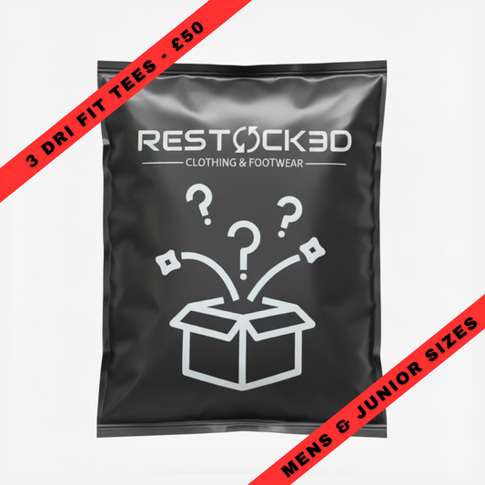 3 MYSTERY DRI FIT TEES FOR £50