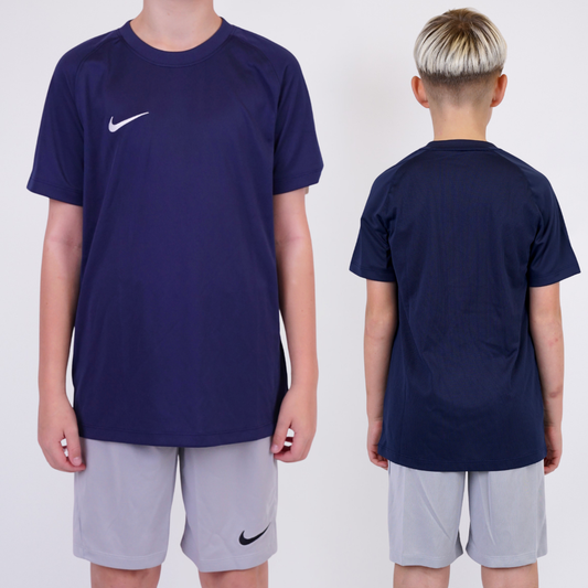Nike Dri Fit Set - Navy / Grey (Junior)