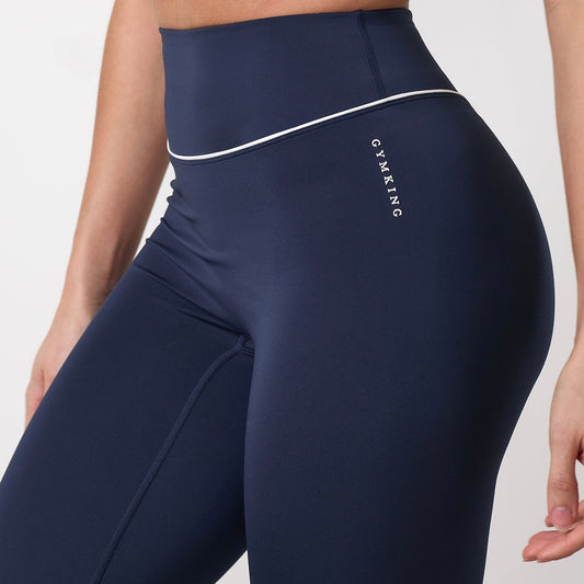 Gym King Knockout Legging - Indigo Blue
