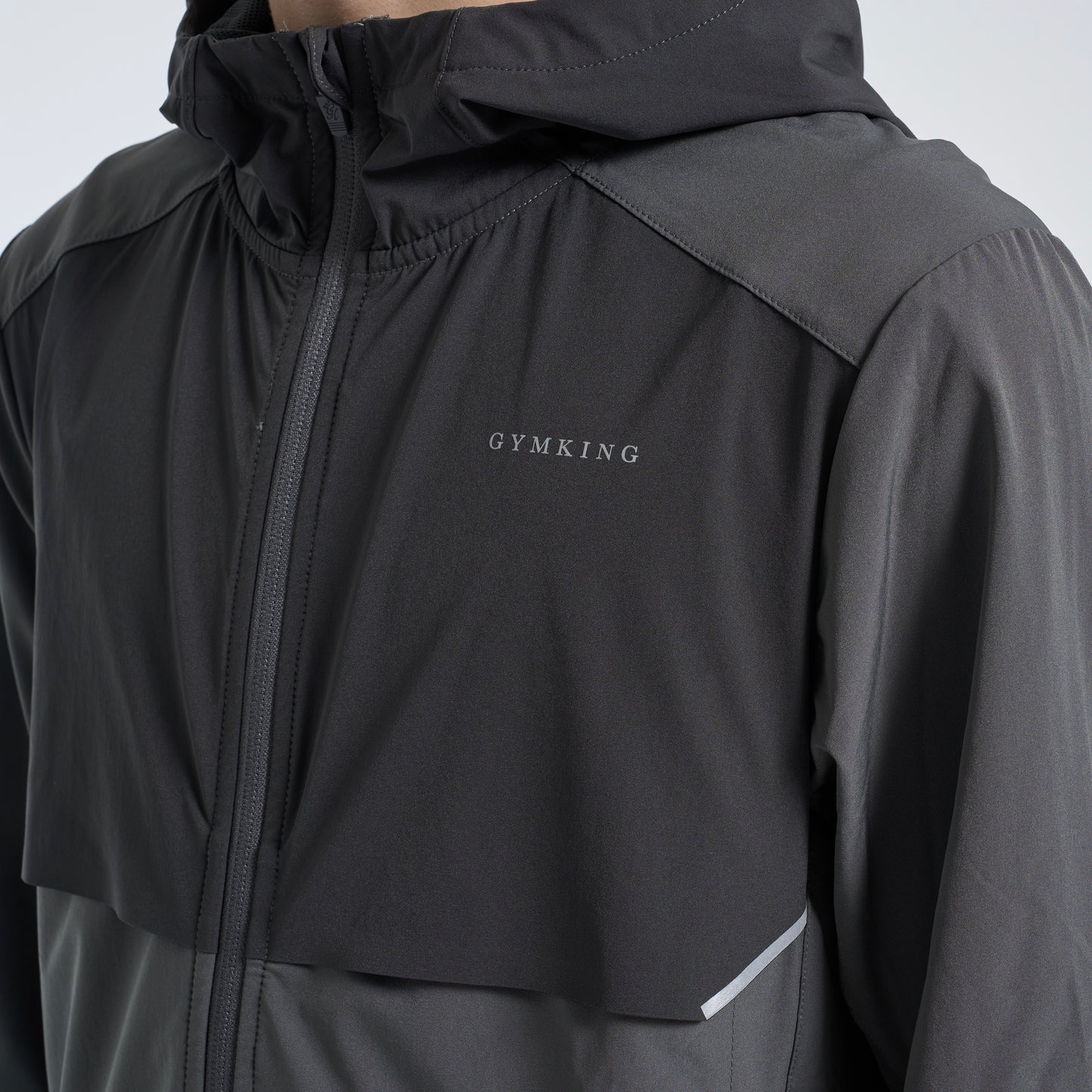 GymKing Advance Tracksuit & Shorts Set - Urban Grey/Fossil Grey (Junior)