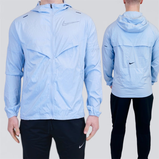 Nike Big Tick Windrunner & Phenom  Set - Baby Blue / Black