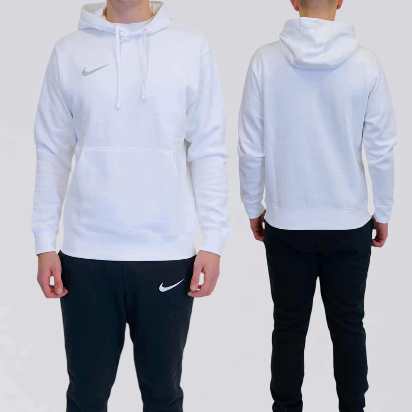 Nike Park Hoodie & Joggers Set - White / Black