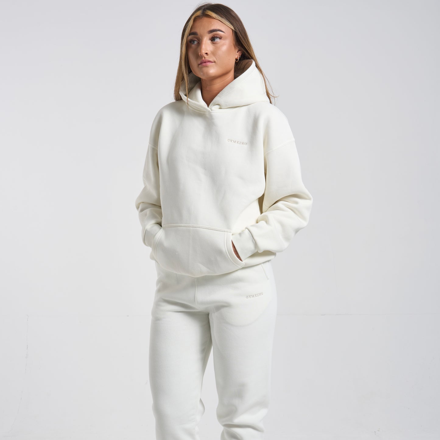 Gym King 365 Boyfriend Jogger - Cream