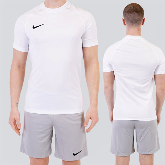 Nike Dri Fit Set - White / Grey