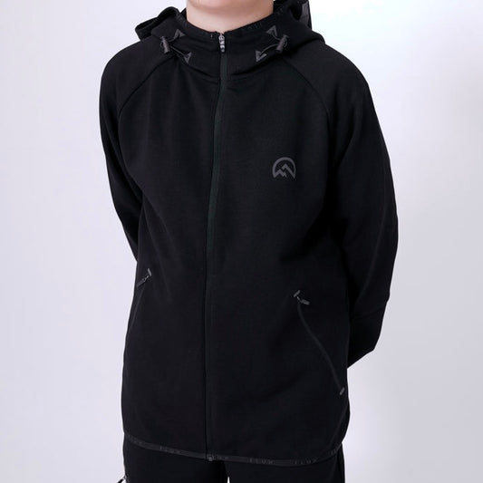 Flux Velar Jacket - Black (Junior)