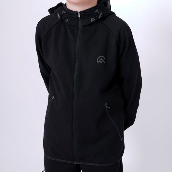 Flux Velar Jacket - Black (Junior)