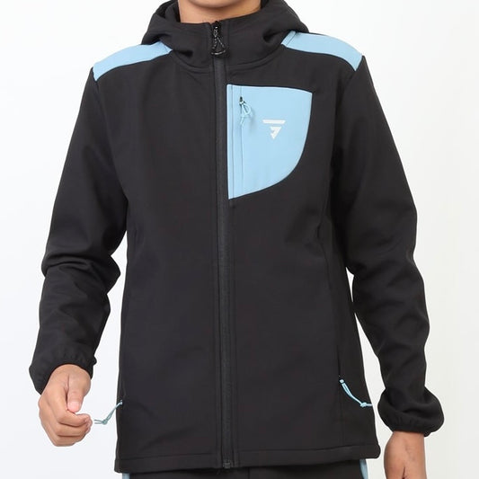 GRIID Aero Jacket (Junior) - Black / Blue