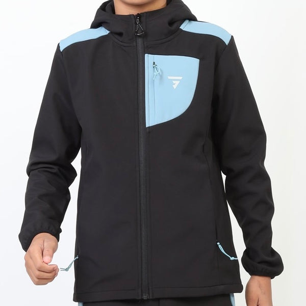 GRIID Aero Jacket (Junior) - Black / Blue