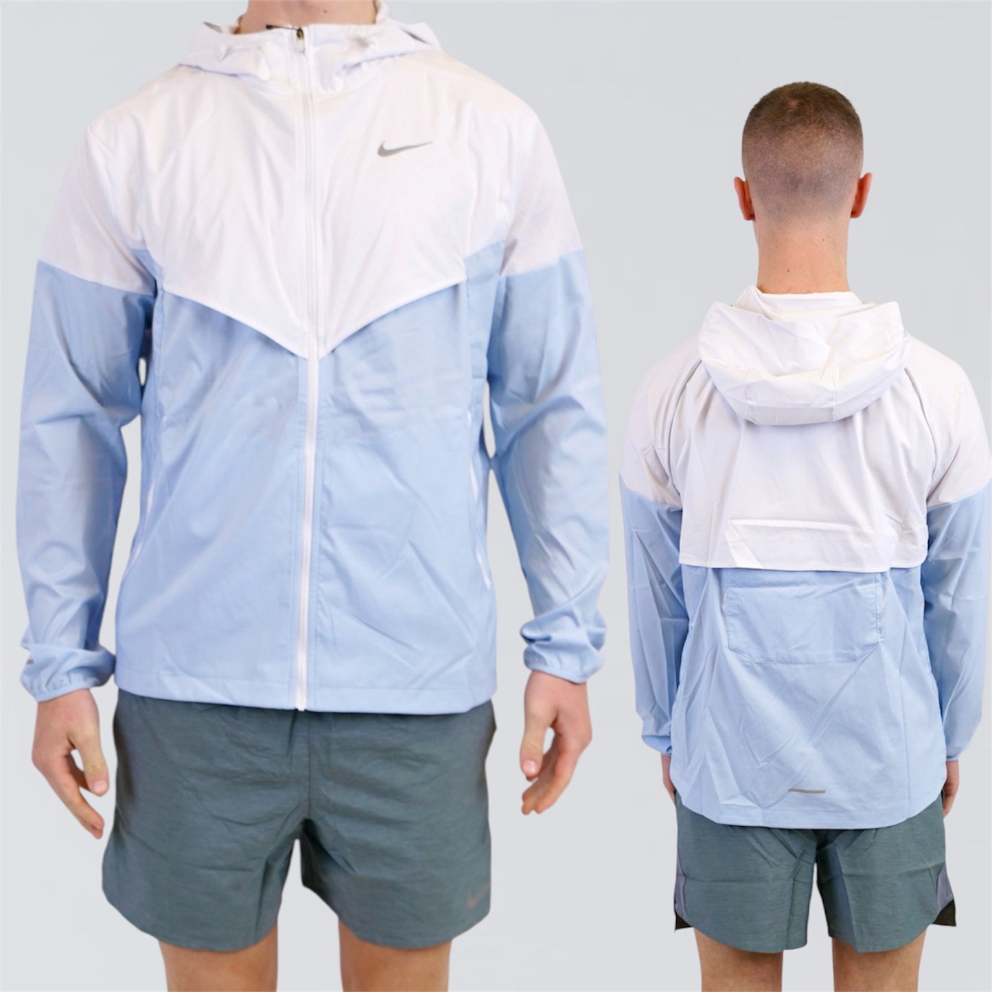 Nike Windrunner & Challenger Set - Platinum / Grey