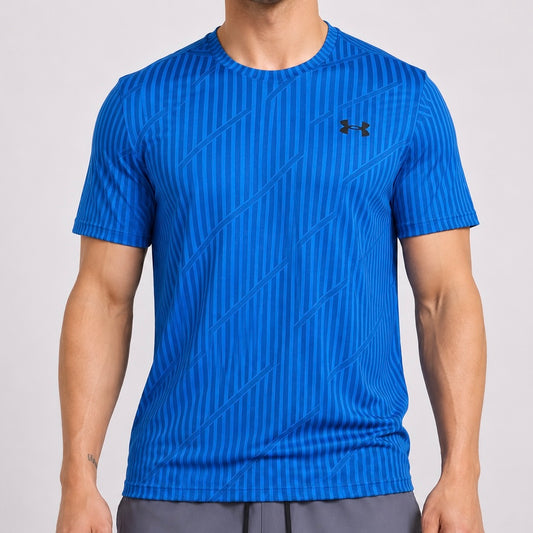 Under Armour Vent Jacquard Tee - Blue