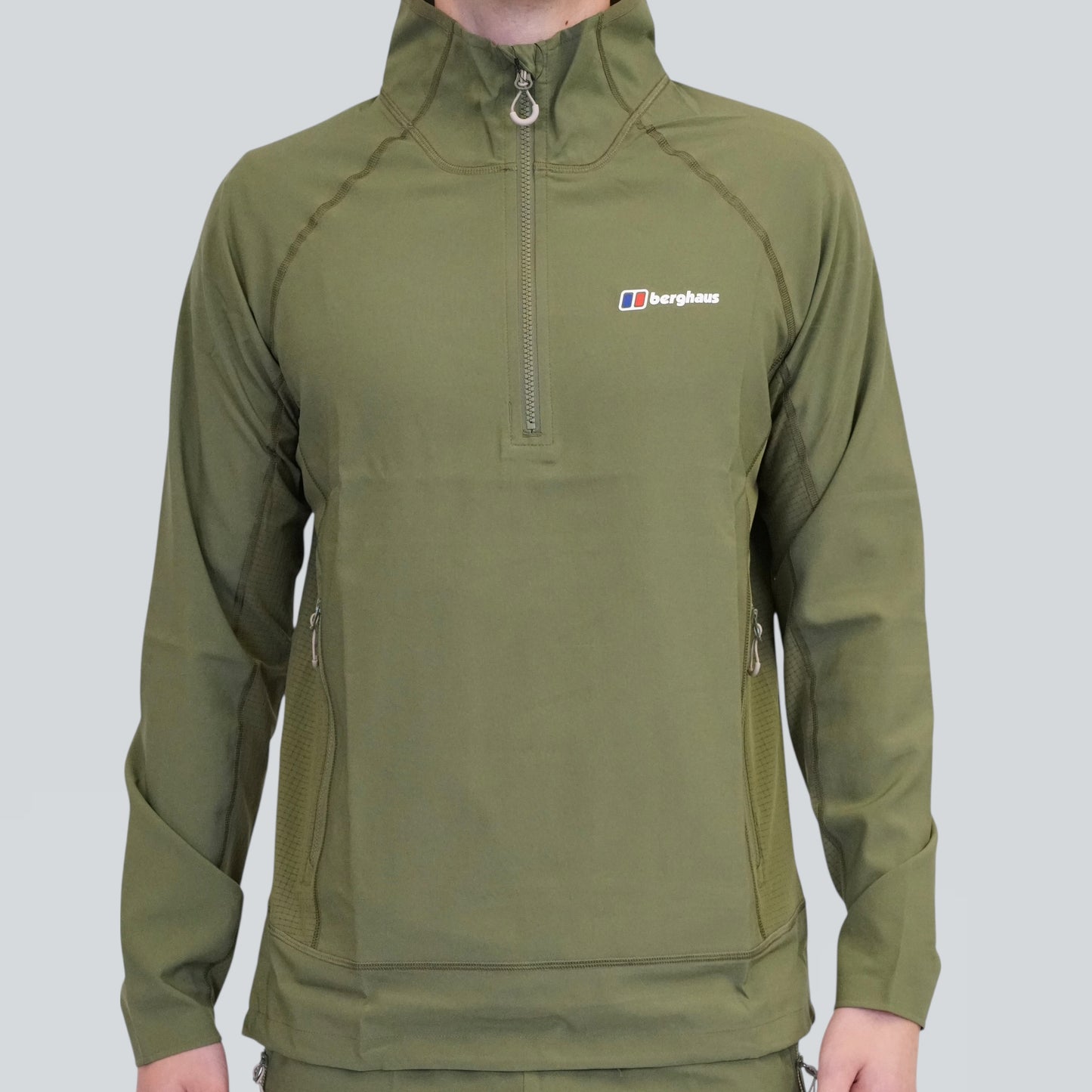 Berghaus Wavertree Half Zip - Dark Green