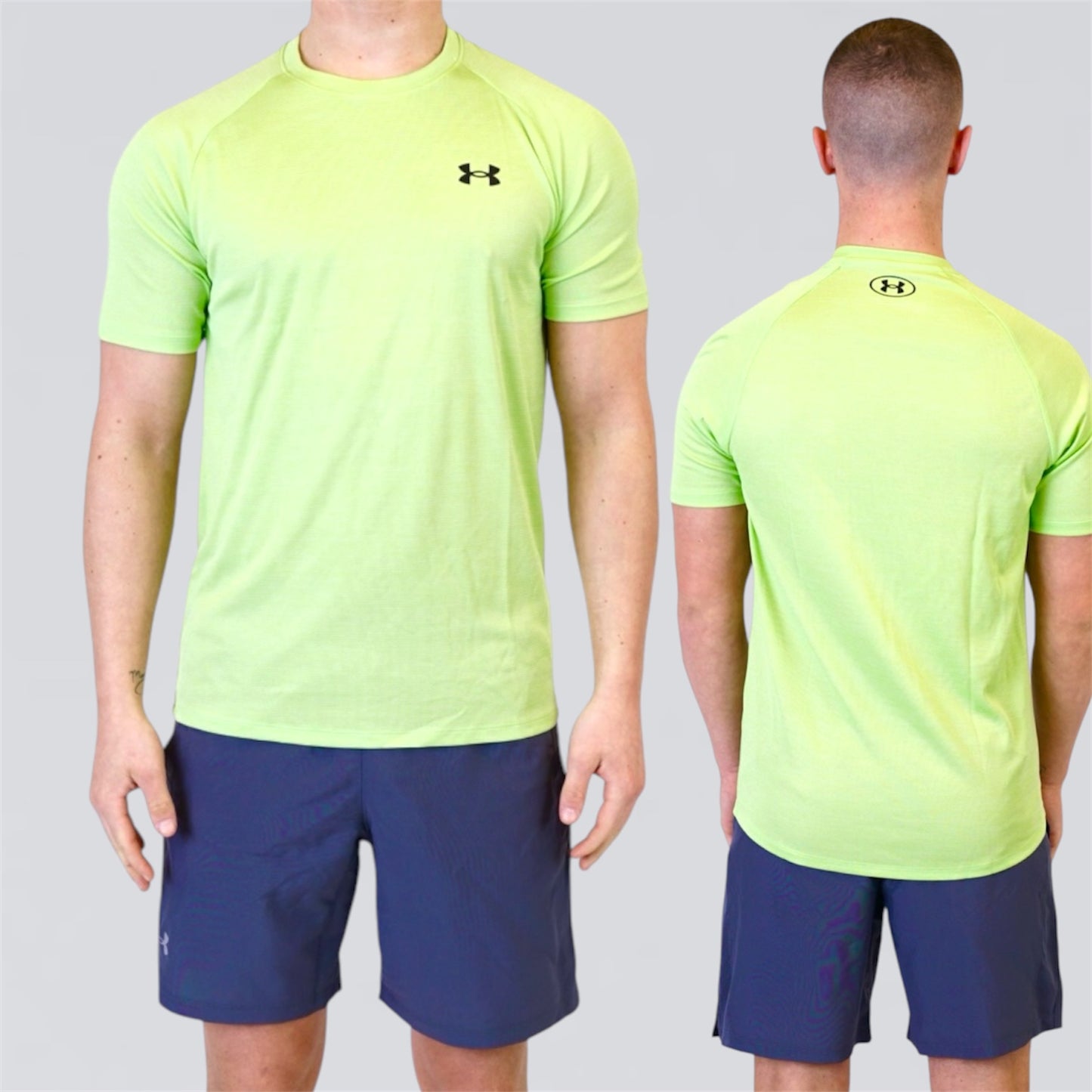 Under Armour Tech Set - Light Green / Grey