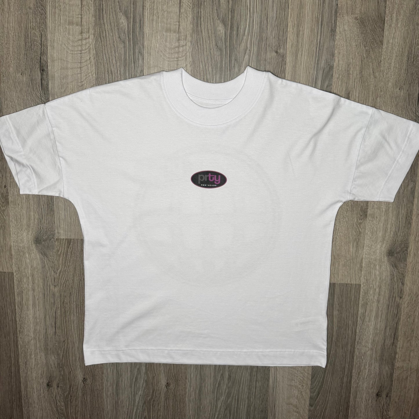 PRTY 95 WHITE PURPLE TOP