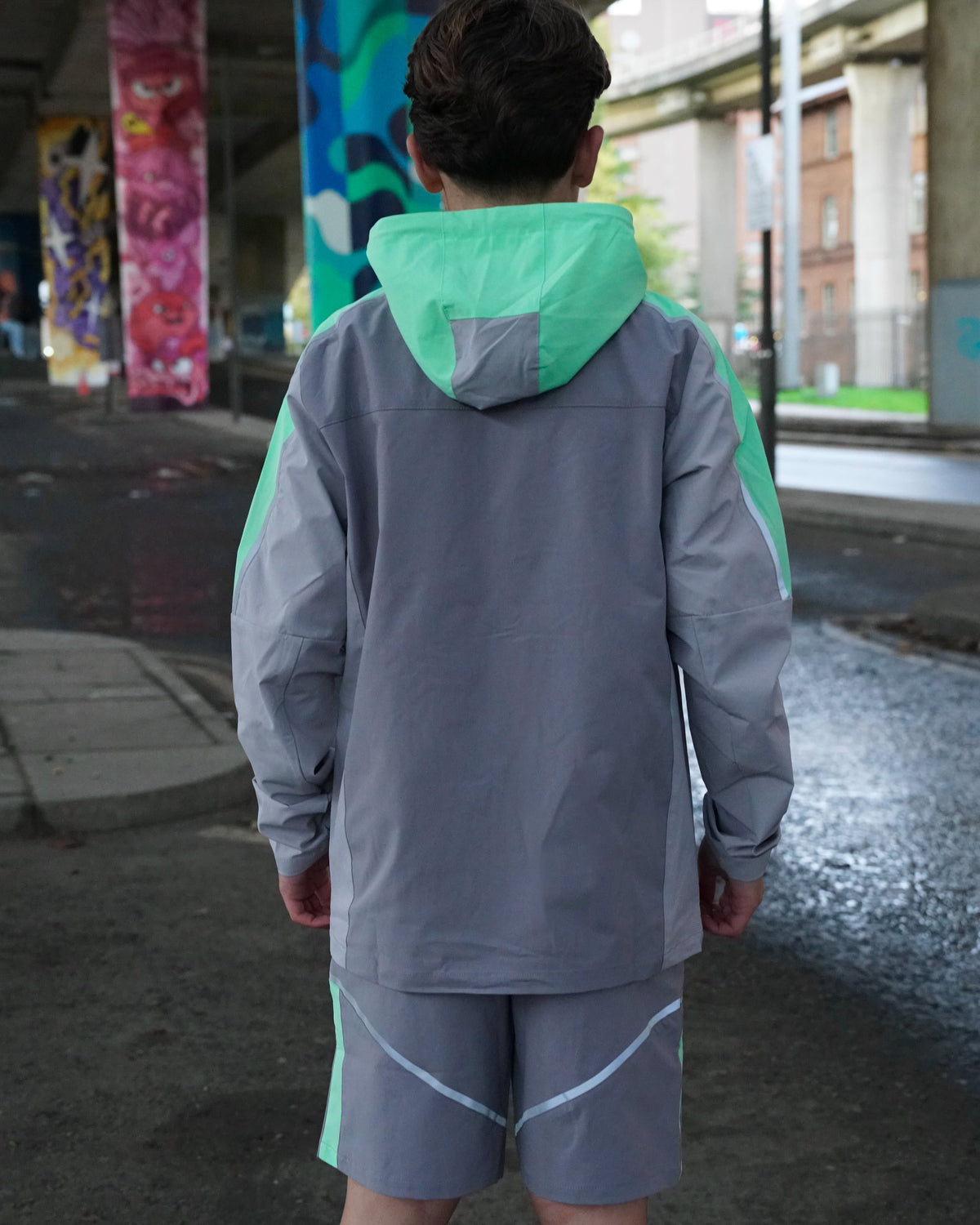 GRIID 3 Piece Reflect Set - Grey / Mint (Junior)