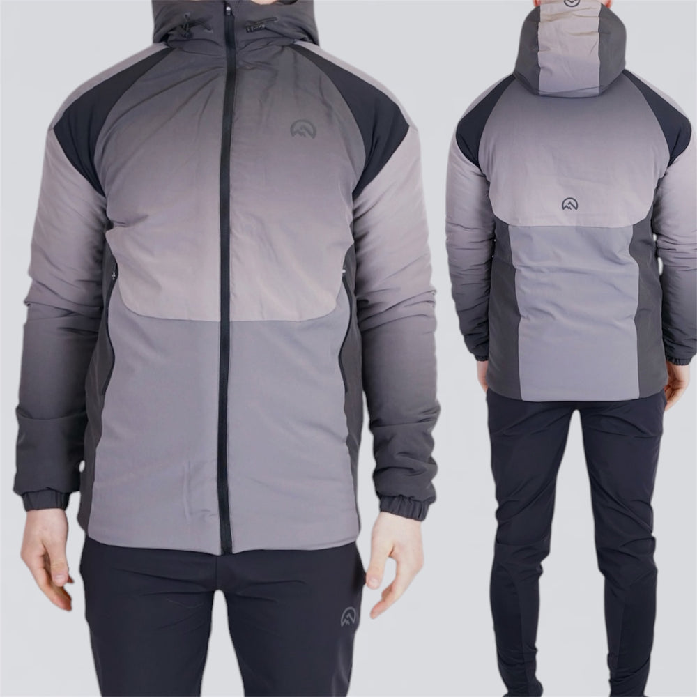 Flux Thermal Padded & Running Set - Black / Dark Grey