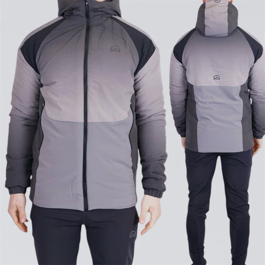 Flux Thermal Padded & Running Set - Black / Dark Grey