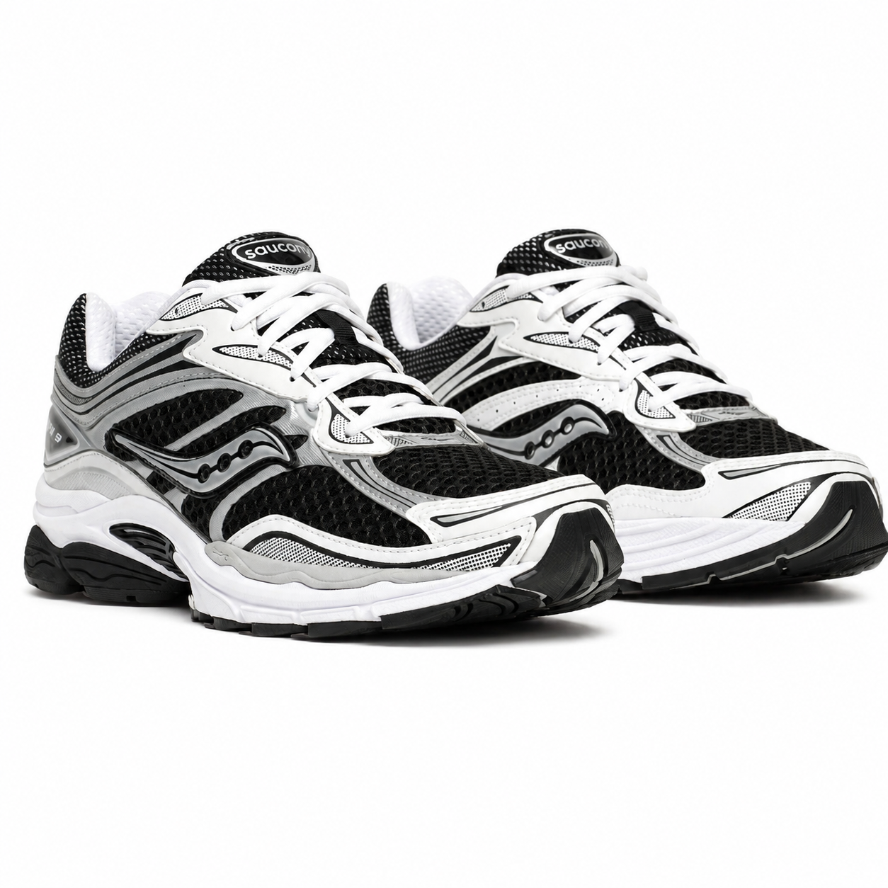 Saucony Pro Grid Omni 9 Black Silver