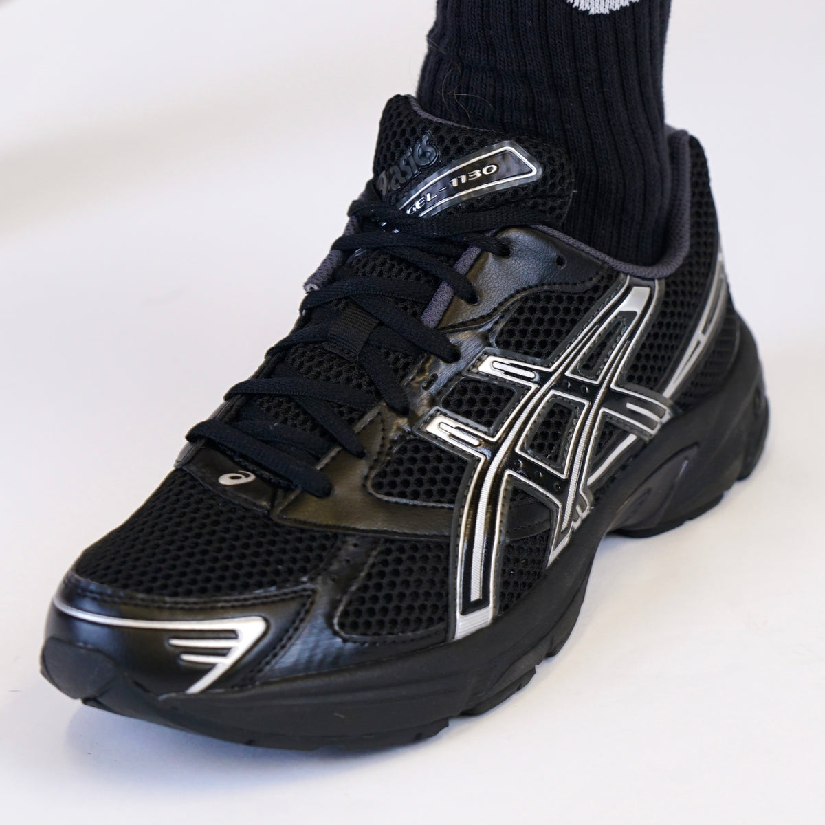 ASICS Gel-1130 Black Pure Silver