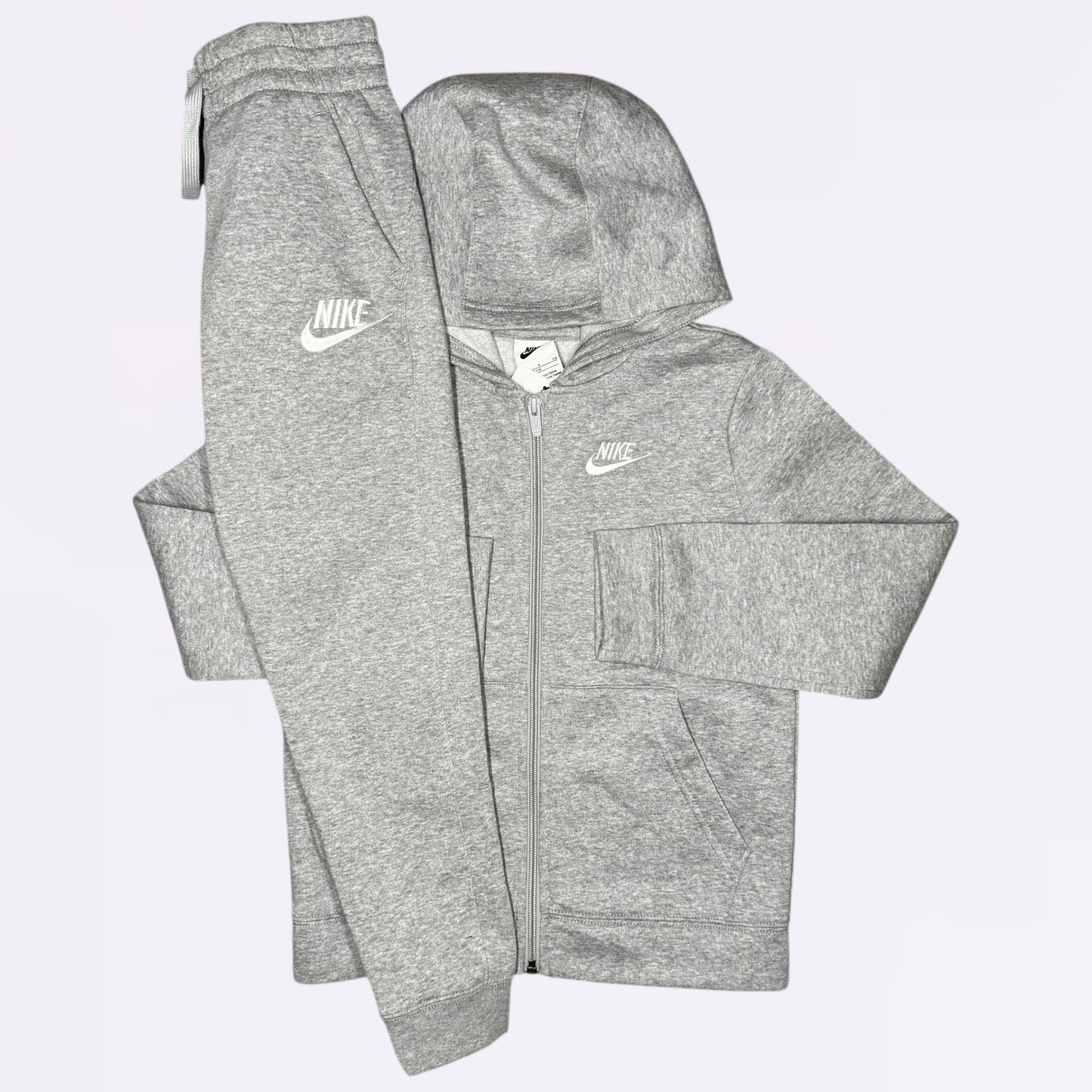 Nike Club Zipper Set Junior Grey (Junior)